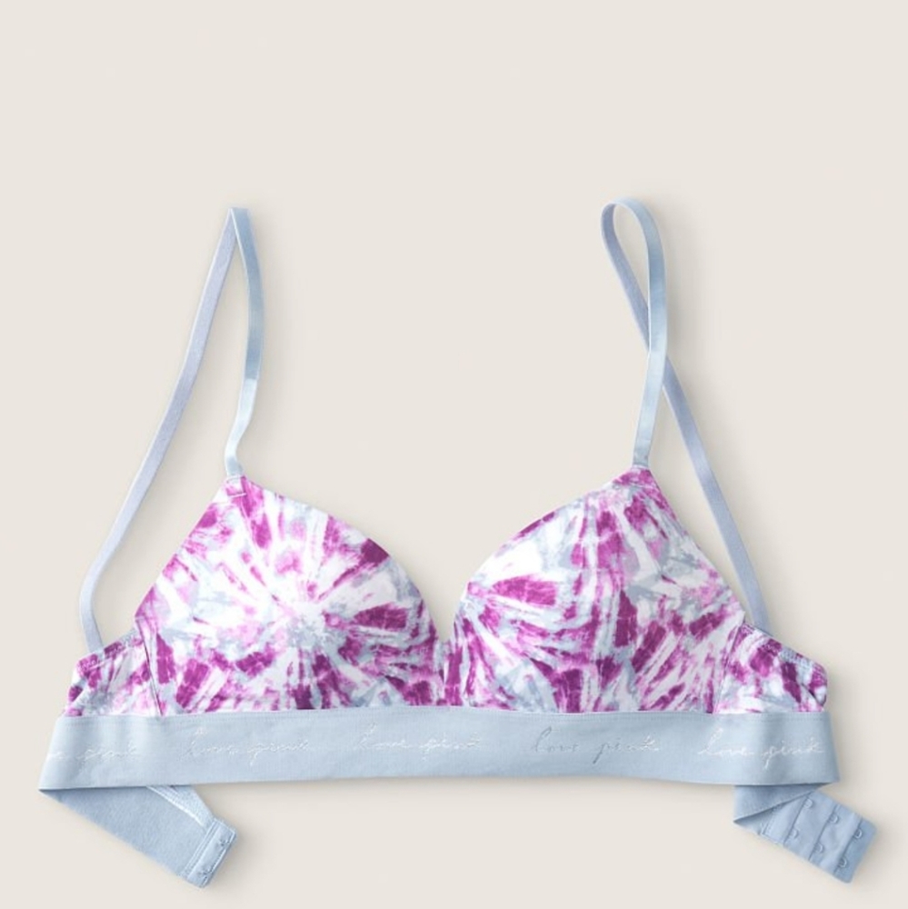 Victoria's Secret PINK Wear Everywhere Wireless Push up Bra 34D like new